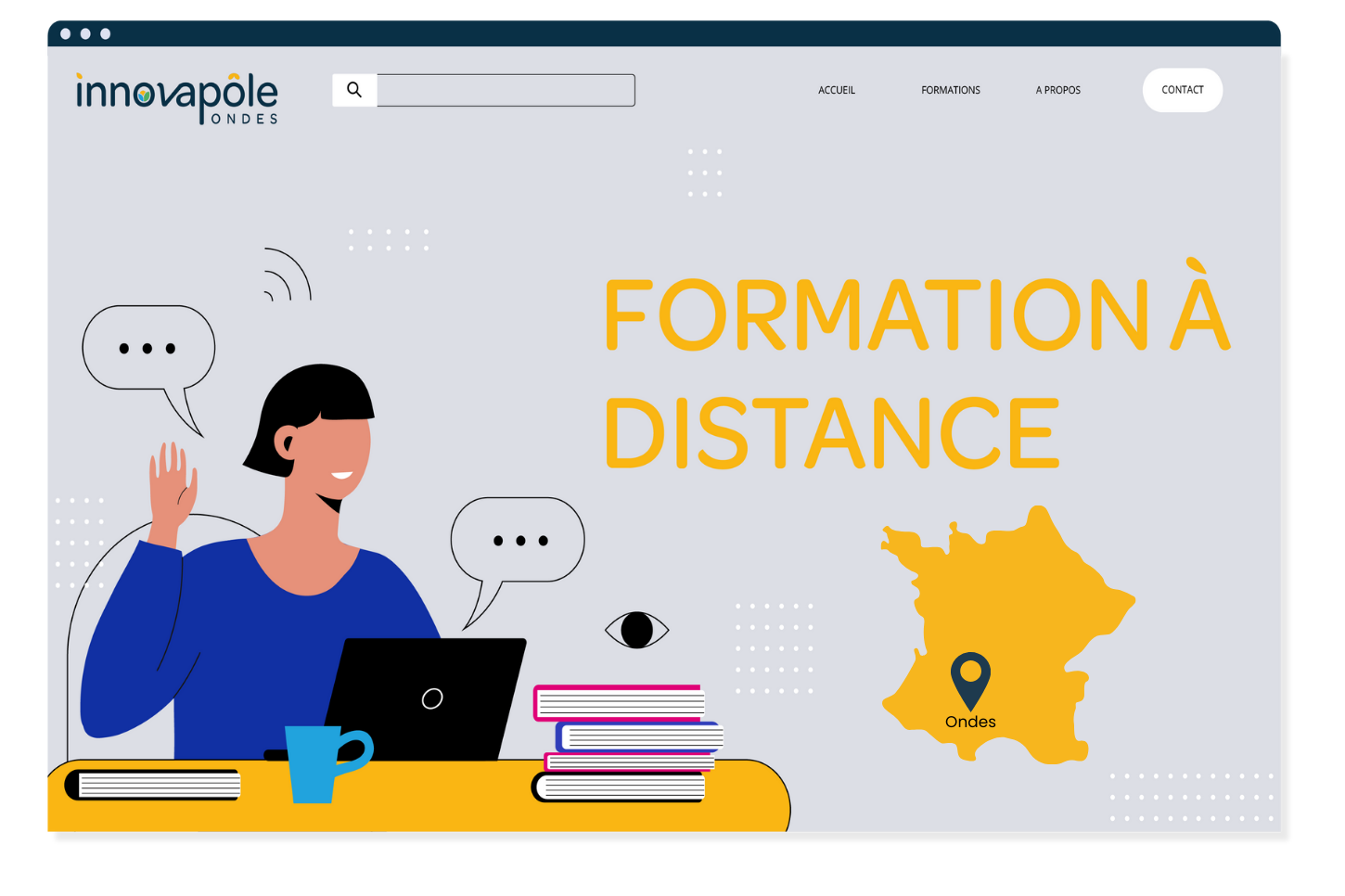 formation a distance innovapole - ondes